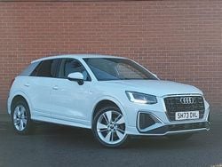 White Used 2023 Audi Q2 S-Line SUV | £22,498 (Fair price)