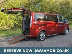 Red Used 2020 Ford Tourneo Custom Sedan | £19,945 (Good price)