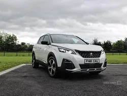 White Used 2018 Peugeot 3008 GT-line Hatchback | £11,995 (A bit pricey)