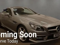Silver Used 2014 Mercedes SLK250 AMG Cabriolet | £8,999 (Fair price)