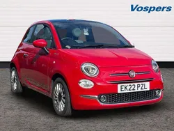 Red Used 2022 Fiat 500 Dolcevita Hatchback | £10,500 (Fair price)