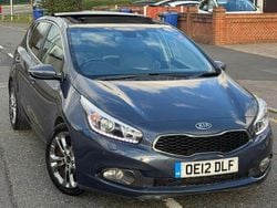 Blue Used 2012 Kia Ceed 4 Hatchback | £7,700 (Fair price)