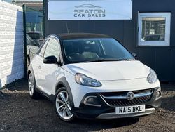 White Used 2015 Vauxhall Adam Rocks Hatchback | £3,350 (A bit pricey)