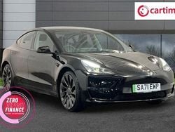 Black Used 2021 Tesla Model 3 Performance Sedan | £23,750 (Fair price)
