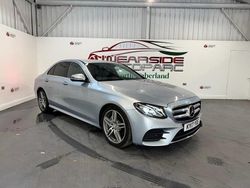 Silver Used 2017 Mercedes E220 AMG line Sedan | £14,299 (Fair price)