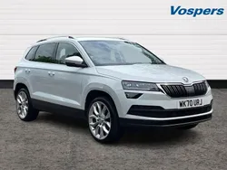 White Used 2020 Skoda Karoq SE L SUV | £15,750 (Fair price)