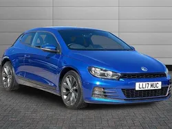Blue Used 2017 VW Scirocco GT Coupe | £8,240 (Fair price)