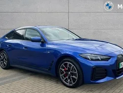 Portimao blue Used 2025 BMW i4 M Sport Sedan | £43,080 (Fair price)