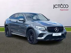 Grey Used 2019 Mercedes GLC250 AMG line Coupe | £22,500 (Fair price)