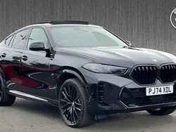 Black Used 2025 BMW X6 M Sport SUV | £71,999 (Expensive)