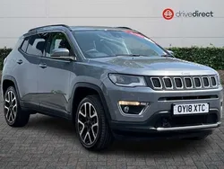 Grey Used 2018 Jeep Compass Limited SUV | £14,250 (Good price)