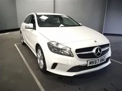 White Used 2017 Mercedes A180 Hatchback | £9,499 (Fair price)
