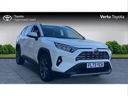 White Used 2023 Toyota RAV4 Hybrid Design SUV | £27,142 (Good price)