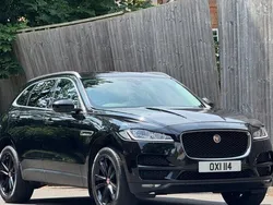 Black Used 2018 Jaguar F-Pace Portfolio SUV | £14,750 (Fair price)