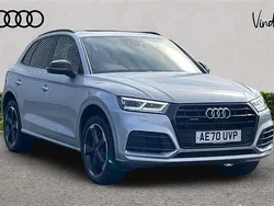 Silver Used 2020 Audi Q5 Black Edition SUV | £28,791 (Fair price)