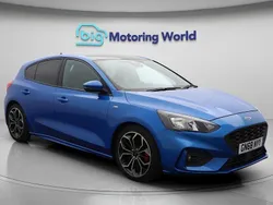 Blue Used 2019 Ford Focus ST-Line X Hatchback | £12,200 (Fair price)