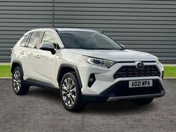 White Used 2021 Toyota RAV4 SUV | £29,695 (Fair price)