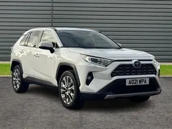White Used 2021 Toyota RAV4 SUV | £29,695 (A bit pricey)