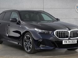 Black Used 2024 BMW 520 M Sport Estate | £40,583 (Fair price)