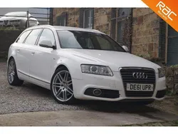 White Used 2011 Audi A6 S-Line Estate | £3,489 (Good price)