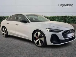 White Used 2025 Audi A5 Advanced Coupe | £39,995