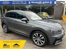 Grey Used 2018 VW Tiguan R-line SUV | £19,950 (Good price)