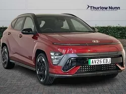 Ultimate red Used 2025 Hyundai Kona N Line SUV | £34,480