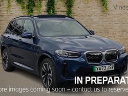 Phytonic blue metallic paint Used 2023 BMW iX3 M Sport SUV | £36,295 (A bit pricey)