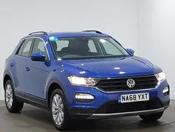 Blue Used 2018 VW T-Roc SE SUV | £14,998 (A bit pricey)