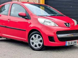 Red Used 2011 Peugeot 107 Hatchback | £2,495 (Fair price)
