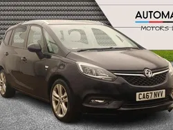Blue Used 2018 Vauxhall Zafira Tourer SRi MPV | £5,990 (Good price)
