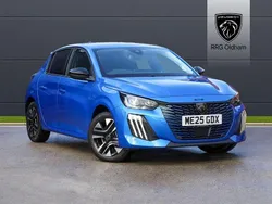 Blue New 2025 Peugeot 208 Allure Hatchback | £19,495 (Fair price)
