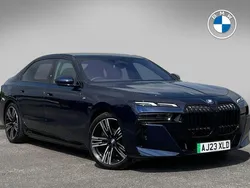 Blue Used 2023 BMW i7 M Sport Sedan | £69,990 (Super price)