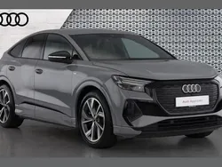 Grey Used 2022 Audi Q4 Sportback e-tron Comfort SUV | £32,308 (Good price)