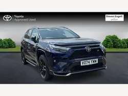 Blue Used 2024 Toyota RAV4 Hybrid Sport SUV | £37,015 (Expensive)