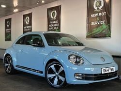Blue Used 2014 VW Beetle Sportline Hatchback | £7,990 (Fair price)