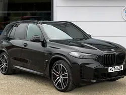 Black sapphire metallic paint Used 2025 BMW X5 M Sport SUV | £72,995 (Fair price)
