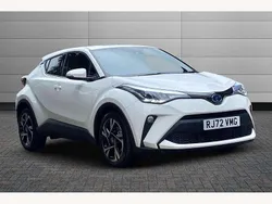 White Used 2022 Toyota C-HR Design SUV | £21,495 (Fair price)