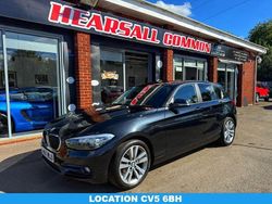 Black Used 2017 BMW 116 Sport Line Hatchback | £8,250 (Fair price)