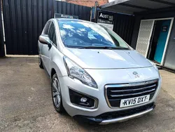 Silver Used 2015 Peugeot 3008 Allure SUV | £5,495 (A bit pricey)