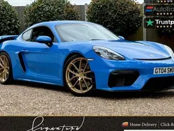 Blue Used 2022 Porsche Cayman GT4 Coupe | £80,950 (Expensive)