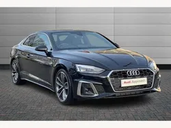 Black Used 2024 Audi A5 S-Line Coupe | £29,290 (Good price)