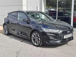 Black Used 2023 Ford Focus ST-Line X Hatchback | £16,995 (Fair price)