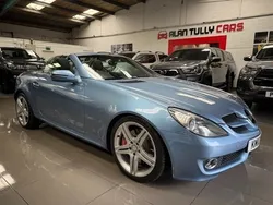 Blue Used 2010 Mercedes SLK200 Cabriolet | £4,995 (Fair price)