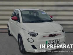White Used 2022 Fiat 500e Red Hatchback | £14,170 (Fair price)
