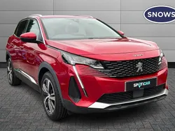 Red Used 2021 Peugeot 3008 Allure Premium SUV | £14,584 (Fair price)