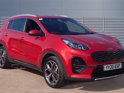 Red Used 2020 Kia Sportage GT-Line SUV | £15,835 (Fair price)