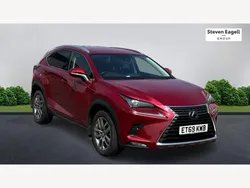 Red Used 2019 Lexus NX300h SUV | £23,299 (Fair price)