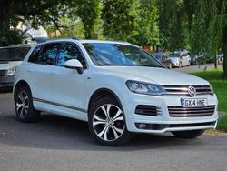 White Used 2014 VW Touareg R-line SUV | £7,490 (Fair price)