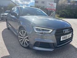 Grey Used 2018 Audi A3 Black Edition Sedan | £15,995 (Fair price)
